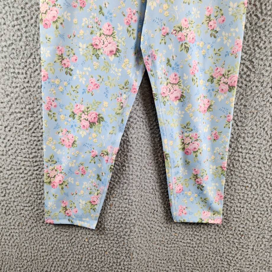 Polo Ralph Lauren Floral Performance Jersey Leggings Girls XL/16 Multi Pull On