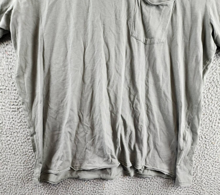 Rag & Bone Principle Jersey Miles Tee Men's XXL Blue Gray Crew Neck Pullover S/S
