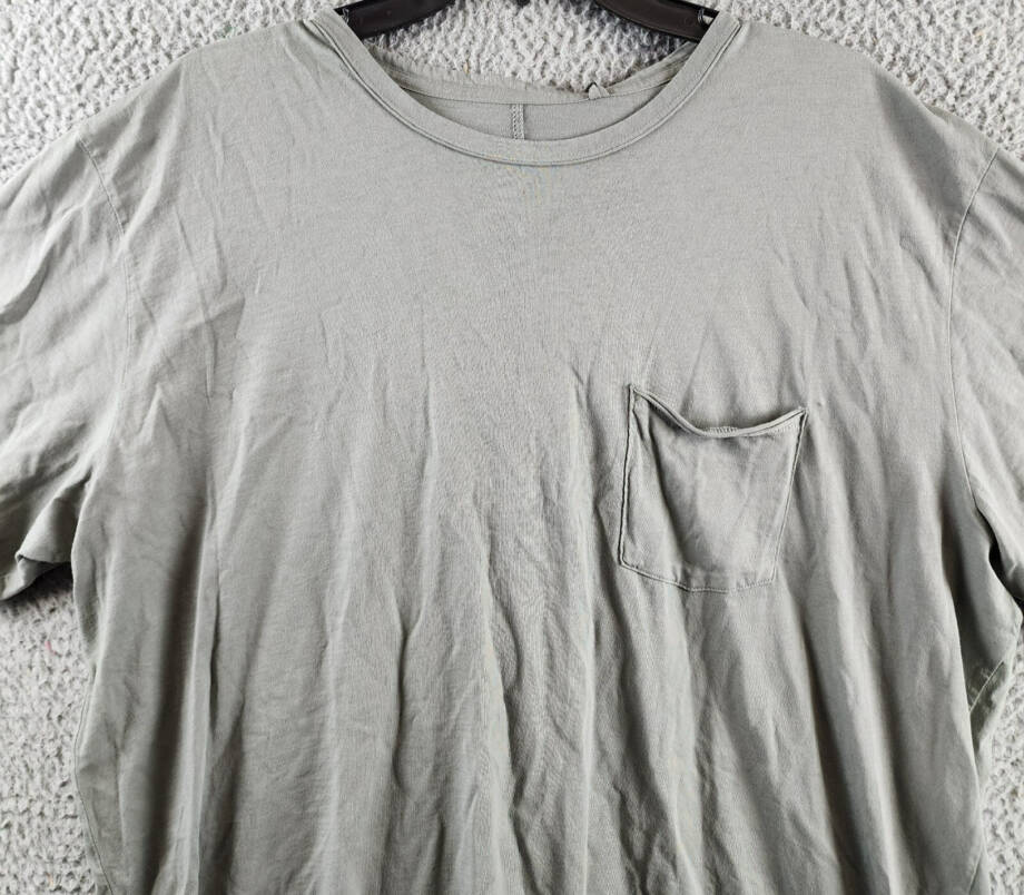 Rag & Bone Principle Jersey Miles Tee Men's XXL Blue Gray Crew Neck Pullover S/S