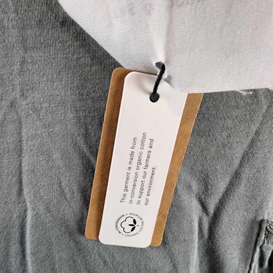 Rag & Bone Principle Jersey Miles Tee Men's XXL Blue Gray Crew Neck Pullover S/S