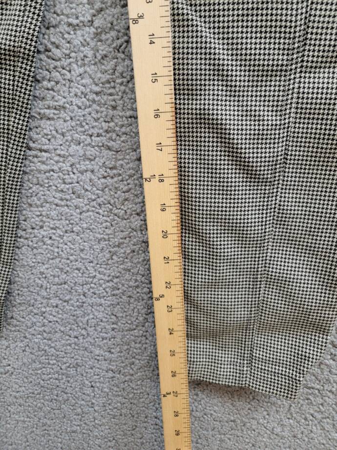Sanctuary Polished Cargo Pants Women's 26 Compact Houndstooth Zip Hook & Bar