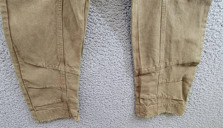 Free People We The Free Supersonic Slim Pants Women's 0 Army Button Zip Closure