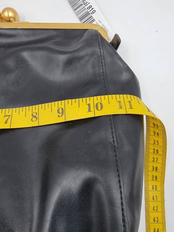 Circus by Sam Edelman Faux Leather Logo Patch Chain Strap Handbag Women's Black