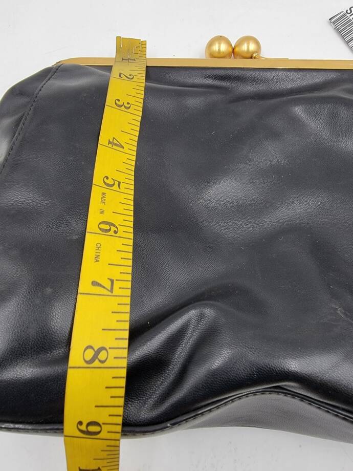 Circus by Sam Edelman Faux Leather Logo Patch Chain Strap Handbag Women's Black