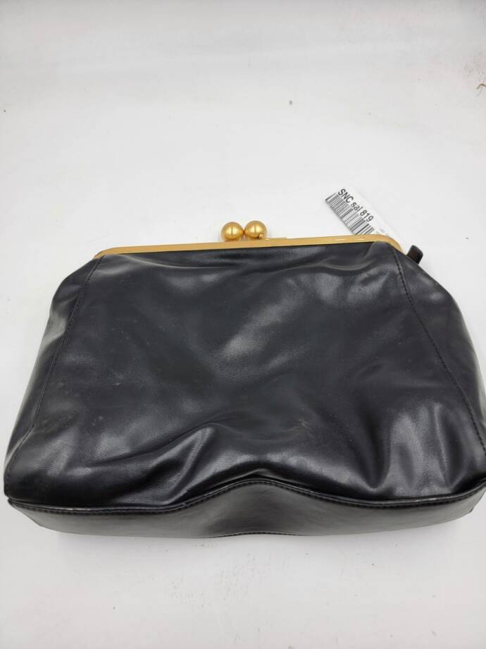 Circus by Sam Edelman Faux Leather Logo Patch Chain Strap Handbag Women's Black