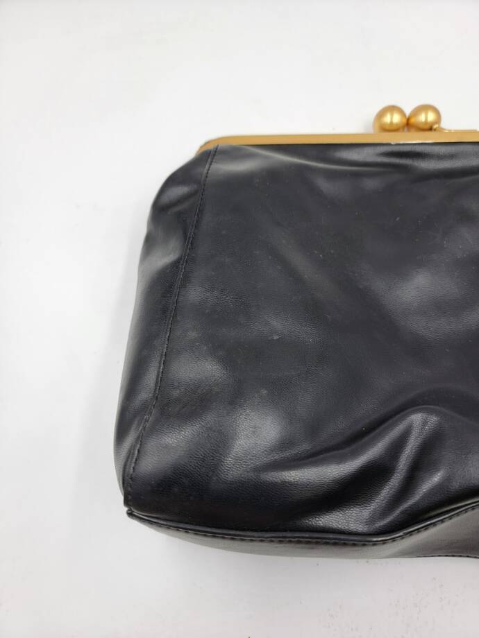 Circus by Sam Edelman Faux Leather Logo Patch Chain Strap Handbag Women's Black