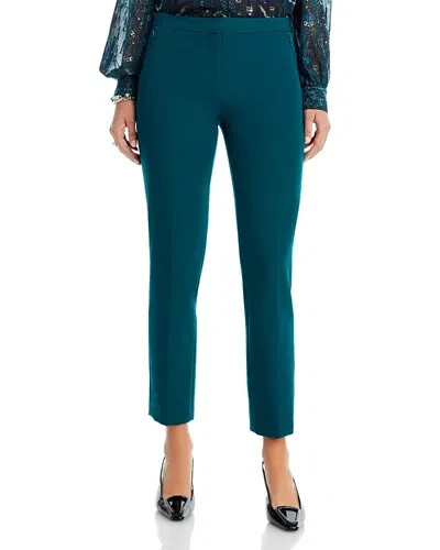 Kobi Halperin Alexi Straight Pants Women's 6 Sea Moss Zip Hook & Bar Closure