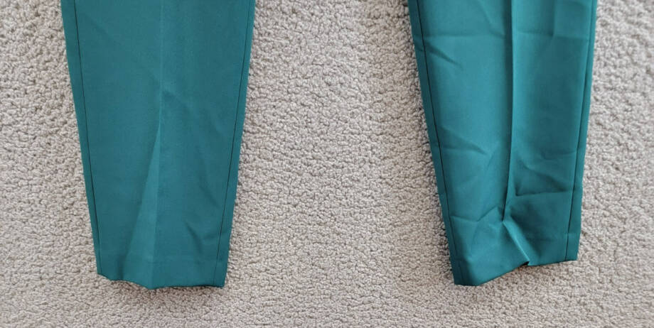 Kobi Halperin Alexi Straight Pants Women's 6 Sea Moss Zip Hook & Bar Closure