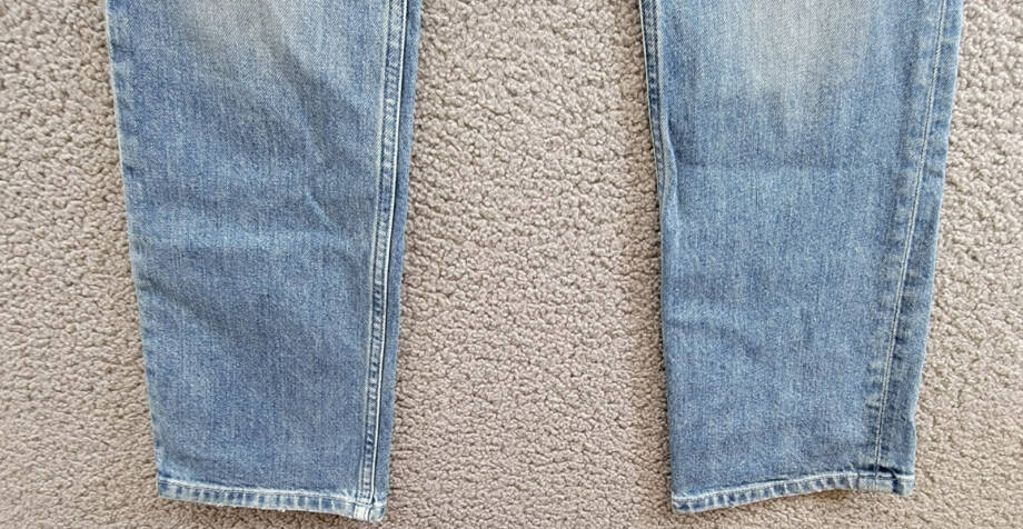 Lafayette 148 New York Reeve High Rise Ankle Straight Jeans Women's 28 Faded Sky