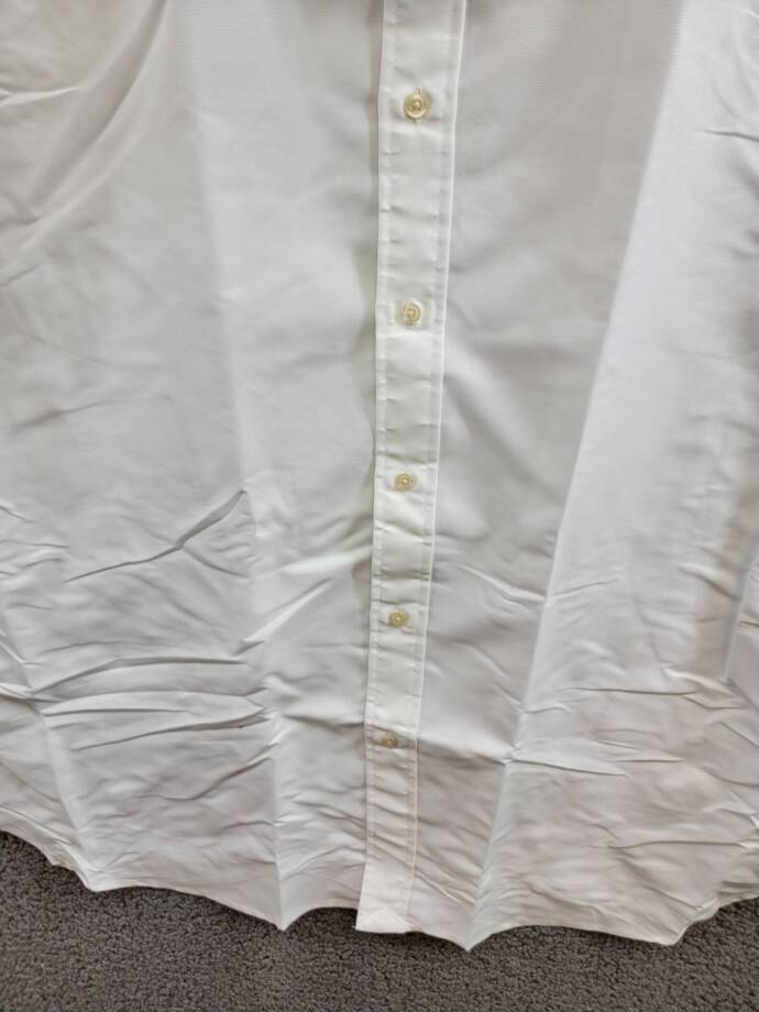 Polo Ralph Lauren Big & Tall Performance Oxford Shirt Men's 3XLT White Solid L/S