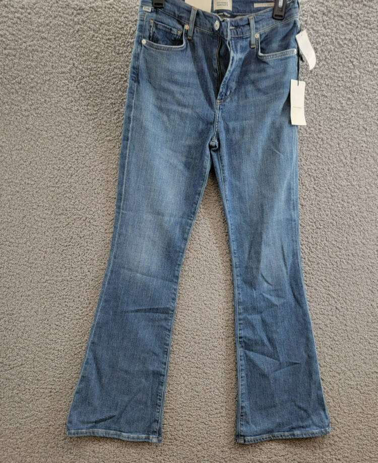 Citizens of Humanity Lilah High Rise Bootcut Jeans Women's 27 Lawless Denim