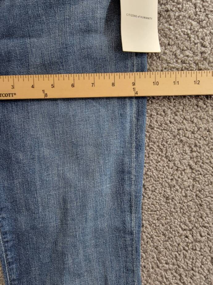 Citizens of Humanity Lilah High Rise Bootcut Jeans Women's 27 Lawless Denim