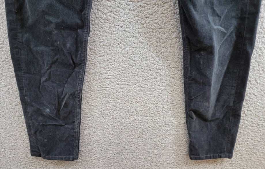 Matinique MApete Regular-Fit Corduroy Jeans Men's 32 Black Oyster Zip & Button