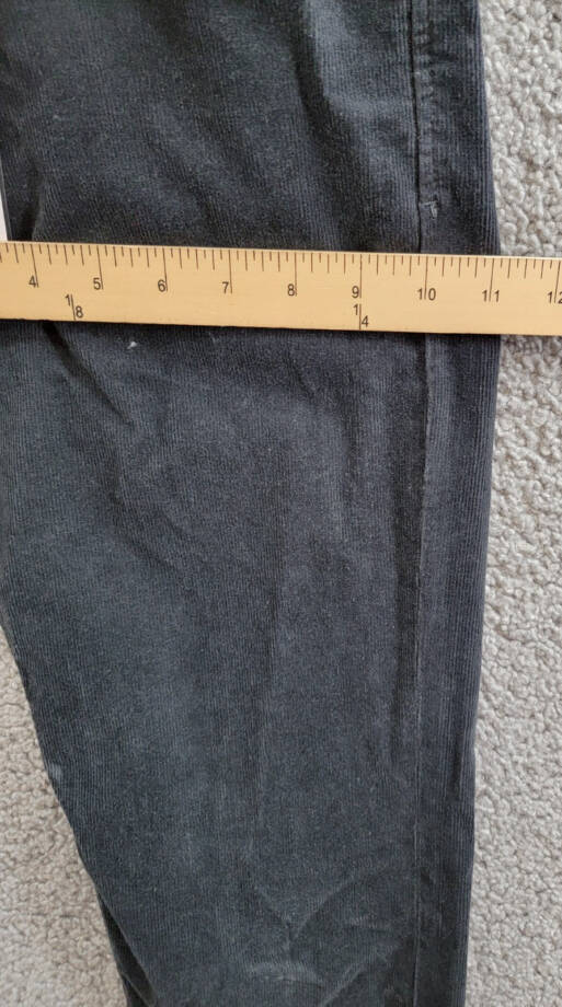 Matinique MApete Regular-Fit Corduroy Jeans Men's 32 Black Oyster Zip & Button