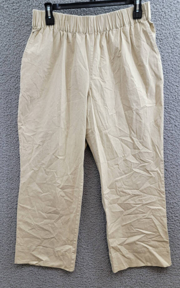 On 34th Plus Size Trendy Pull-On Chino Pants Women's 0X Safari Elasticized Waist