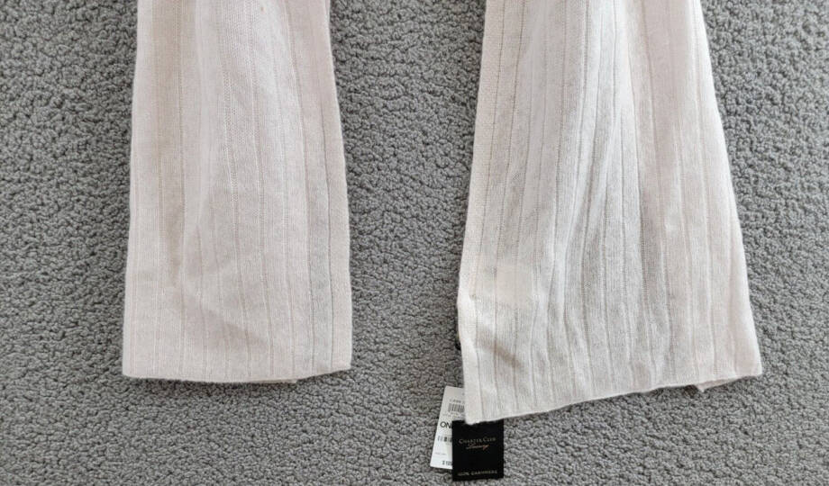 Charter Club Cashmere Ribbed 100% Cashmere Scarf Women's One Size Delicacy