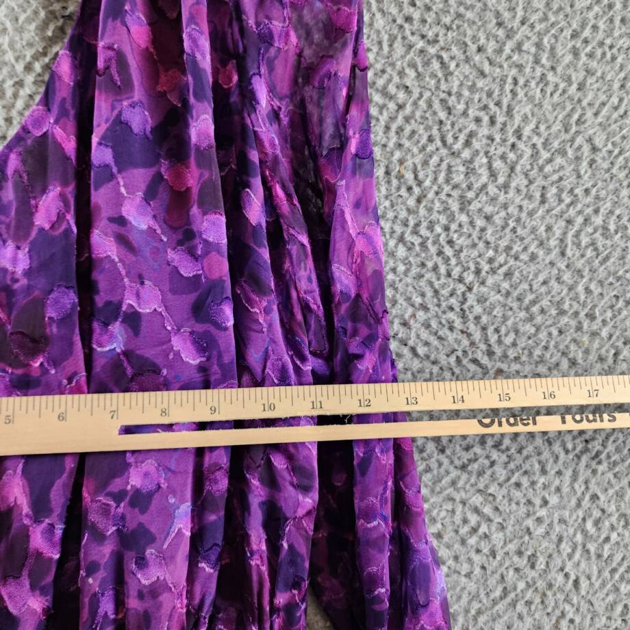 Ramy Brook Michelle Silk Blend Asymmetric Tie-Waist Minidress Women's 00 Purple