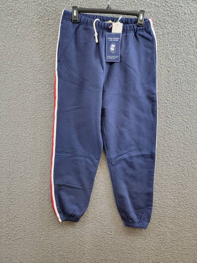 Polo Ralph Lauren Team USA Fleece Sweatpants Women S Blue Elasticized Waistband