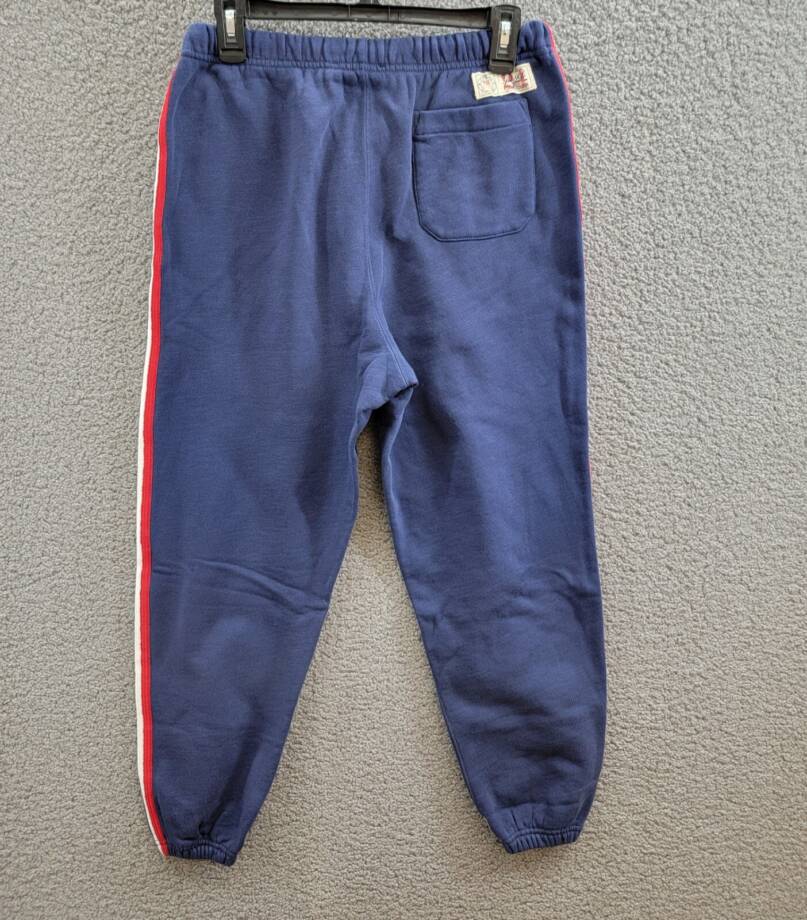 Polo Ralph Lauren Team USA Fleece Sweatpants Women S Blue Elasticized Waistband