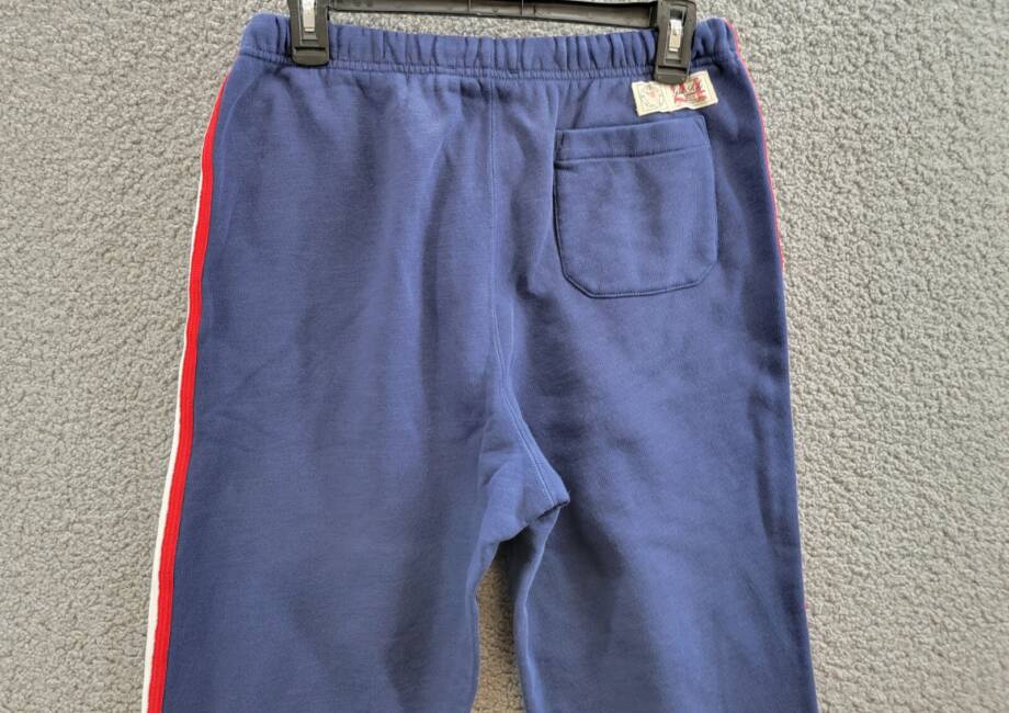 Polo Ralph Lauren Team USA Fleece Sweatpants Women S Blue Elasticized Waistband