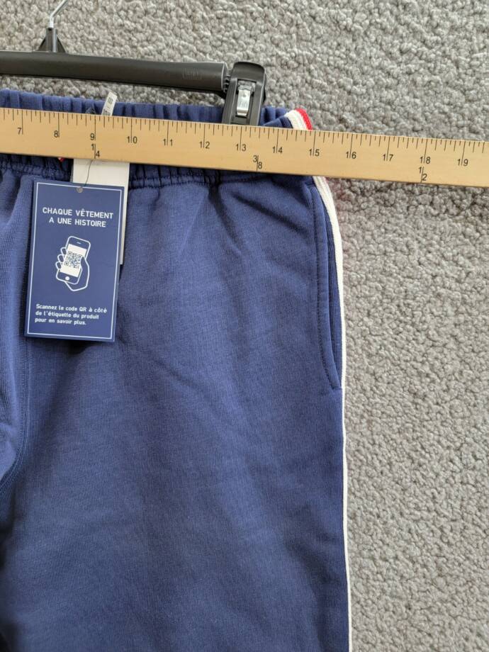 Polo Ralph Lauren Team USA Fleece Sweatpants Women S Blue Elasticized Waistband