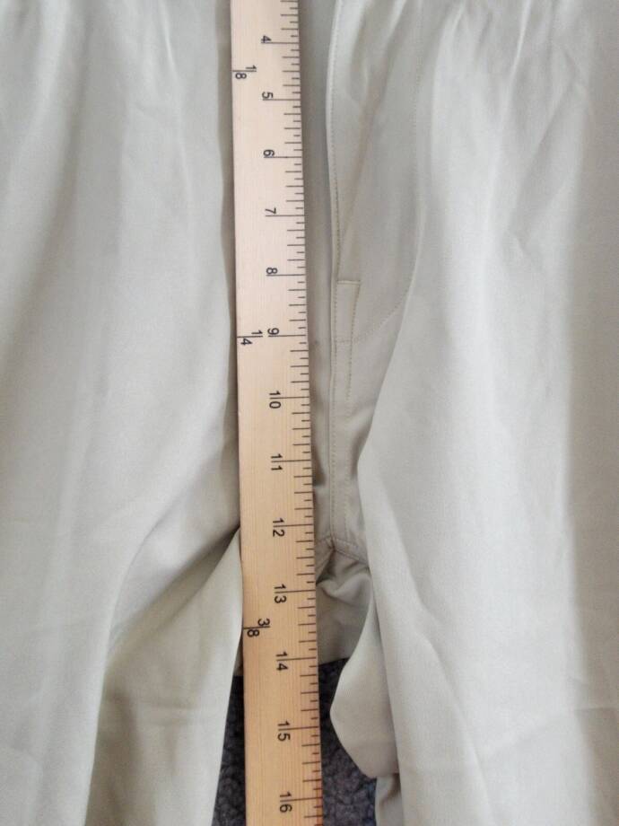 Polo Ralph Lauren Slim-Fit Performance Chino Pants Men's 38x30 Khaki Button Zip