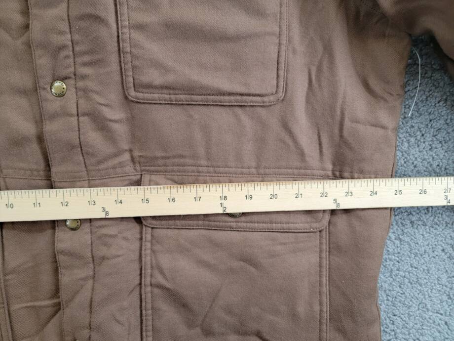 Marmot Ridgefield Sherpa Flannel Shirt Jacket Men's L Pinecone Flap Pockets L/S