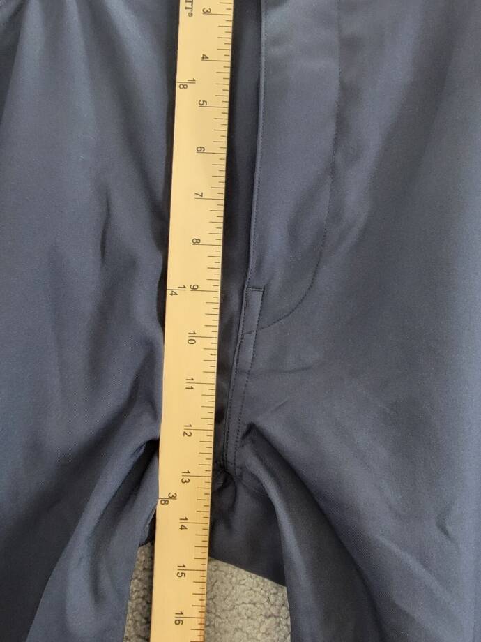 Polo Ralph Lauren Slim-Fit Performance Chino Pants Men's 40/32 Navy Button Zip