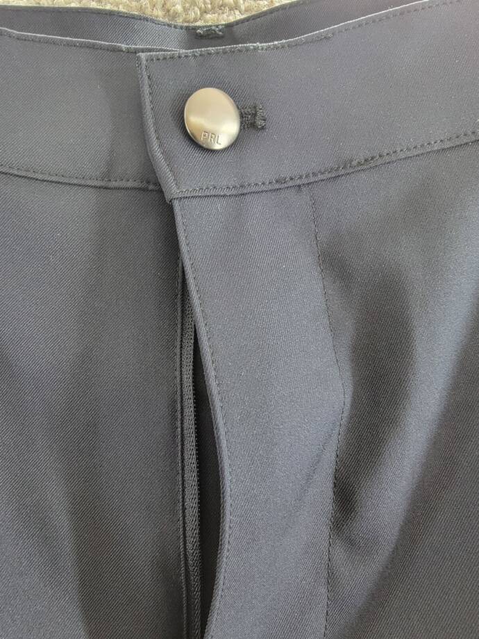 Polo Ralph Lauren Slim-Fit Performance Chino Pants Men's 40/32 Navy Button Zip