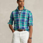 Polo Ralph Lauren Classic Fit Plaid Oxford Shirt Men's XS Multi Long Sleeve