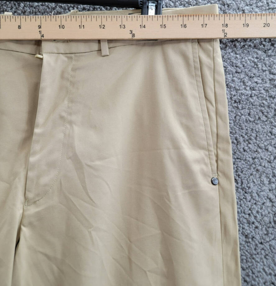 Polo Ralph Lauren Tailored Fit Performance Chino Pants Men's 34x30 Khaki Solid +