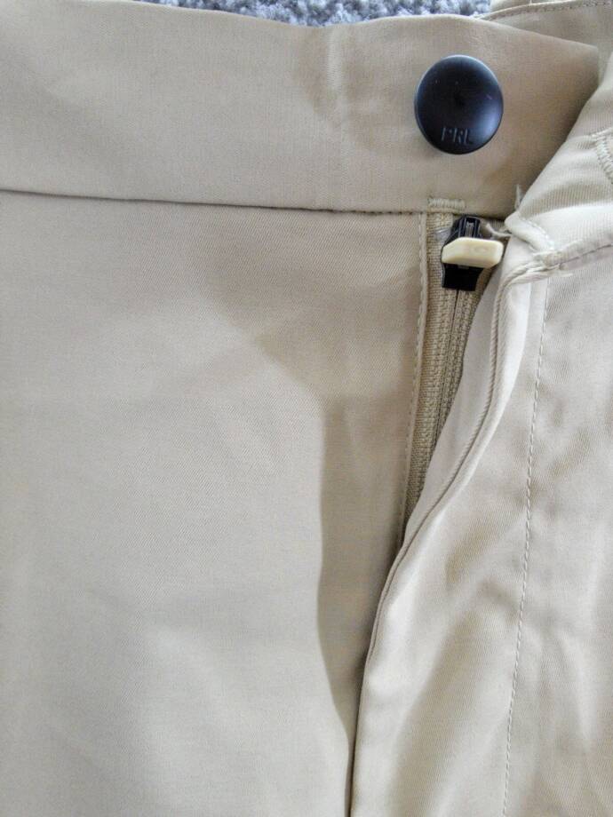 Polo Ralph Lauren Tailored Fit Performance Chino Pants Men's 34x30 Khaki Solid +