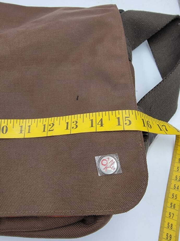 Token Astor Shoulder Bag Women's Medium Brown/Orange Buckle Closure Adjustable