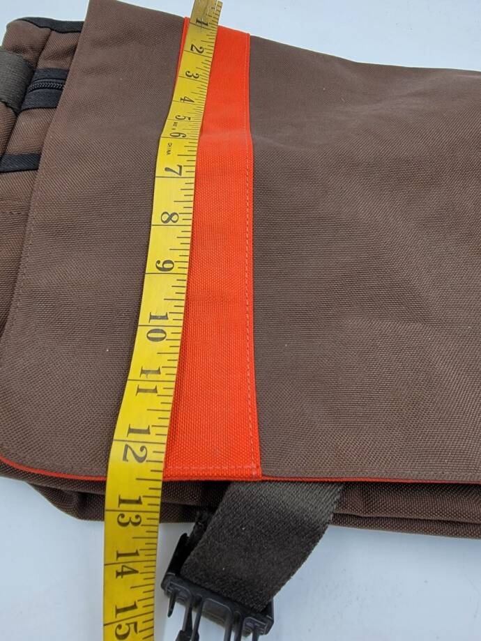 Token Astor Shoulder Bag Women's Medium Brown/Orange Buckle Closure Adjustable