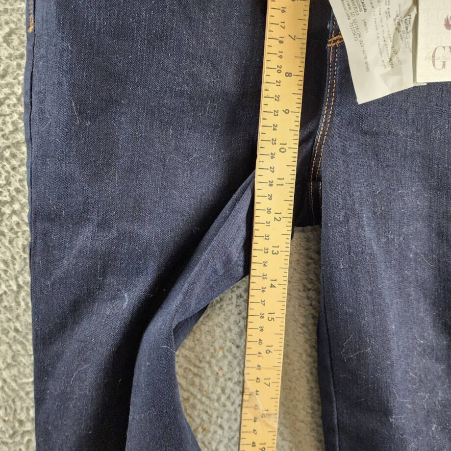 Gloria Vanderbilt Petites High-Rise Straight Leg Jeans Women's 10PS Rinse Noir~