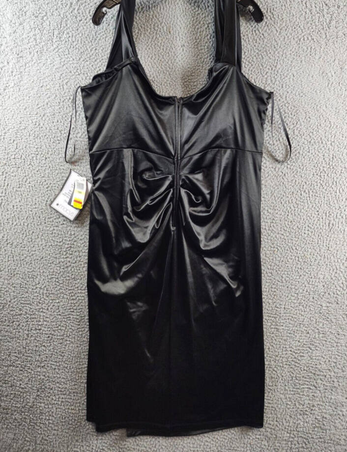 B Darlin Trendy Plus Size Off-Shoulder Spaghetti-Strap Dress Women's 18W Black