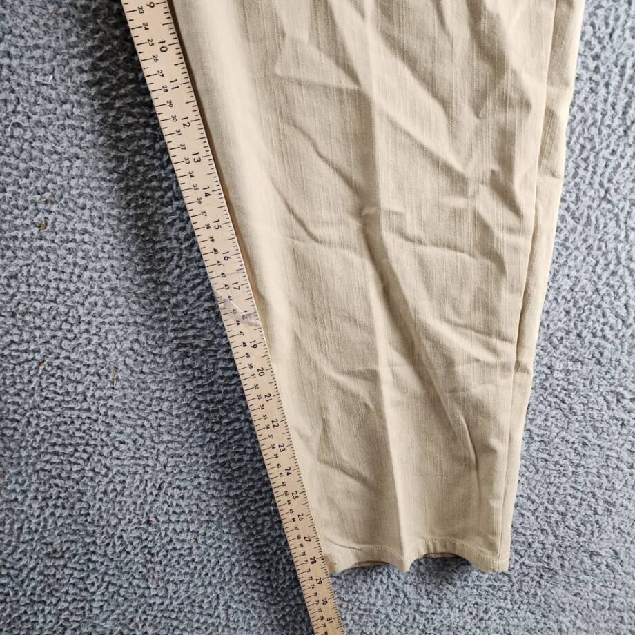 Alfred Dunner Plus Size Super Stretch Mid-Rise Pants Women's 22W Stone Pull On