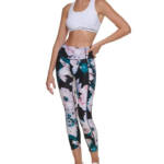 Calvin Klein Performance Printed High-Waist 7/8 Length Leggings Women's XS Multi
