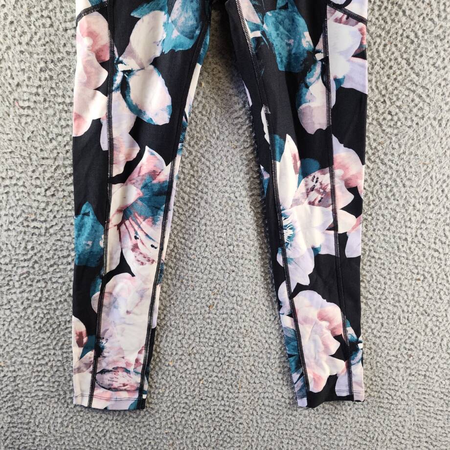 Calvin Klein Performance Printed High-Waist 7/8 Length Leggings Women's XS Multi