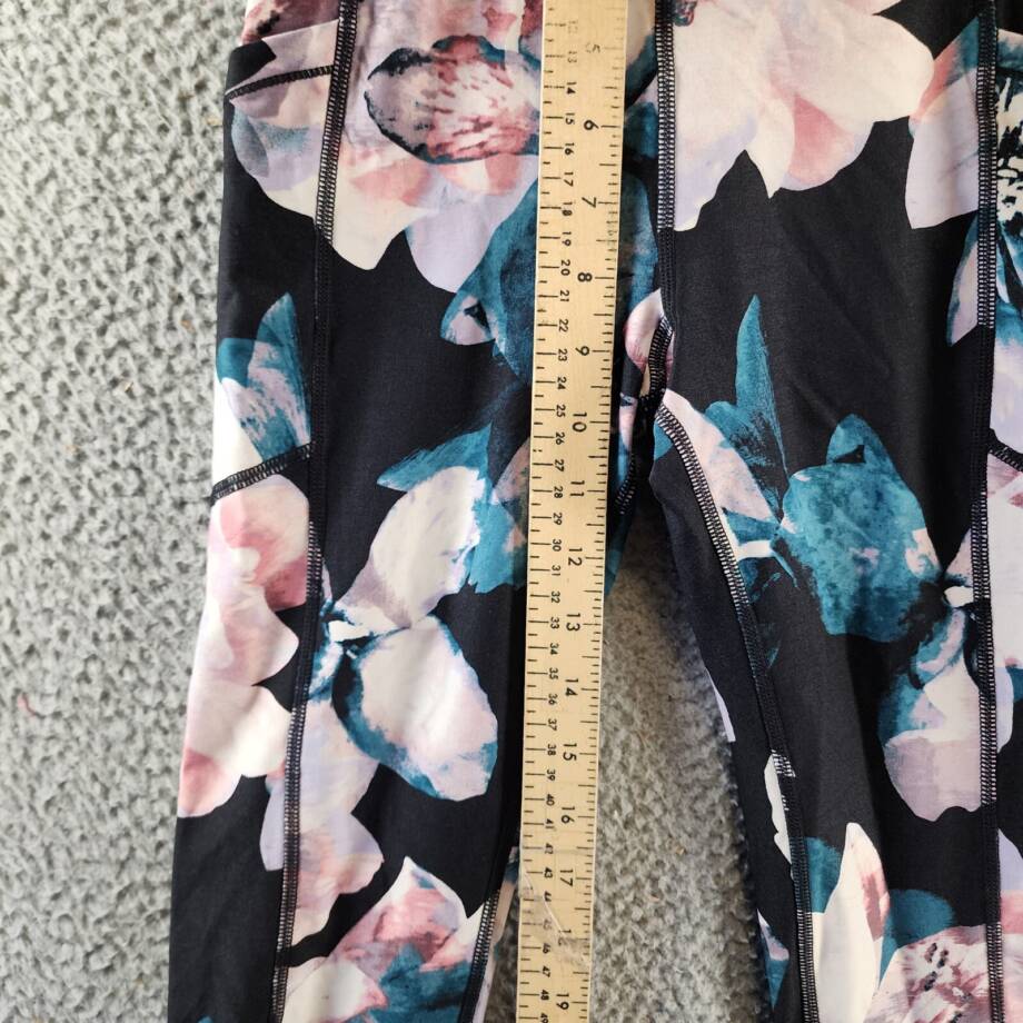 Calvin Klein Performance Printed High-Waist 7/8 Length Leggings Women's XS Multi