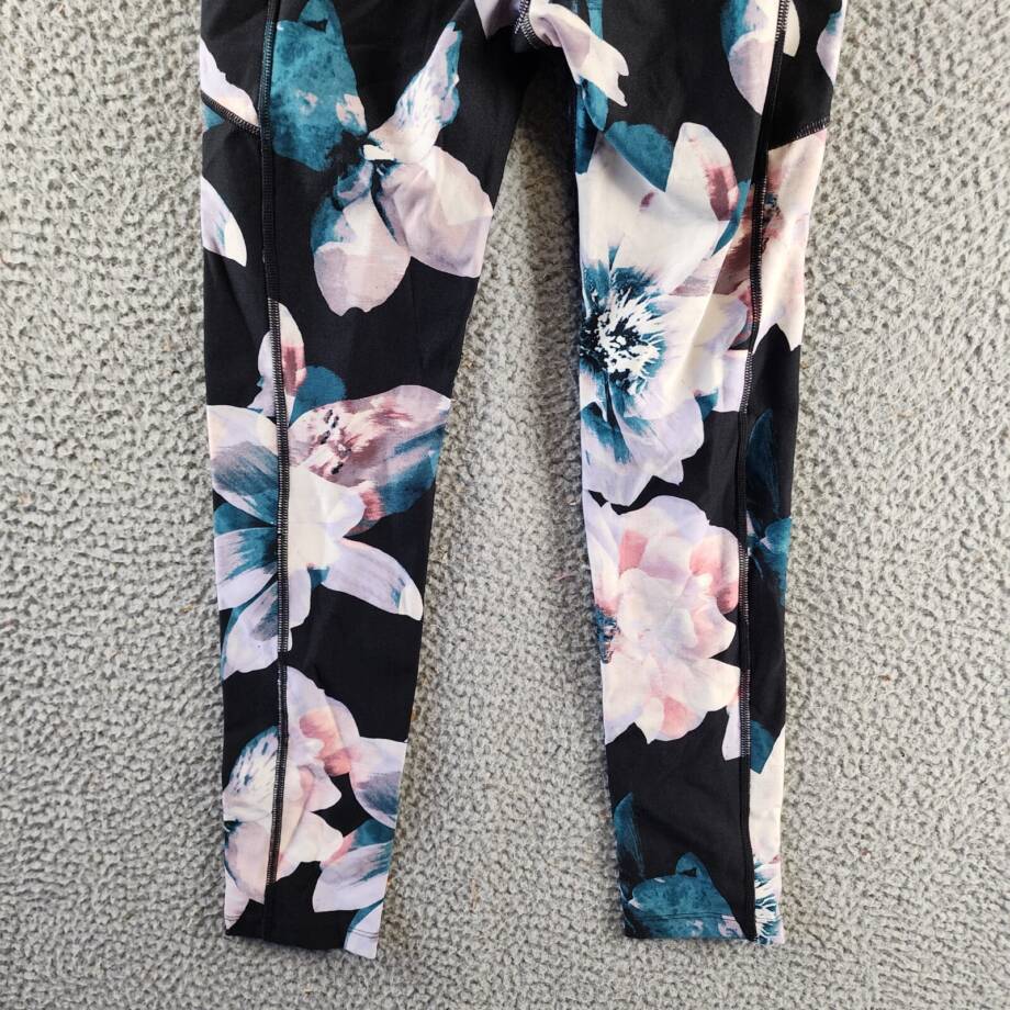 Calvin Klein Performance Printed High-Waist 7/8 Length Leggings Women's XS Multi