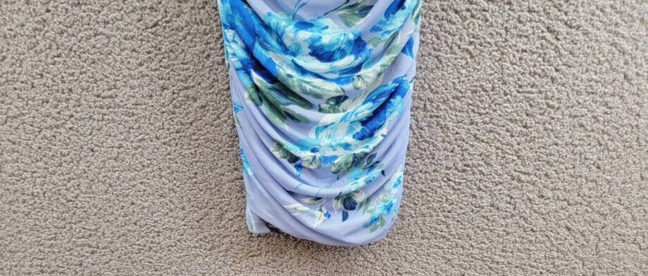 Emerald Sundae Floral Ruched Mesh Tank Dress Juniors' XS Blue Multi Pullover
