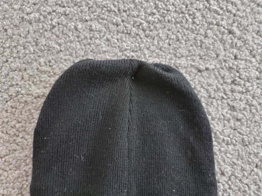 rag & bone Addison Wool Blend Beanie Men's One Size Black