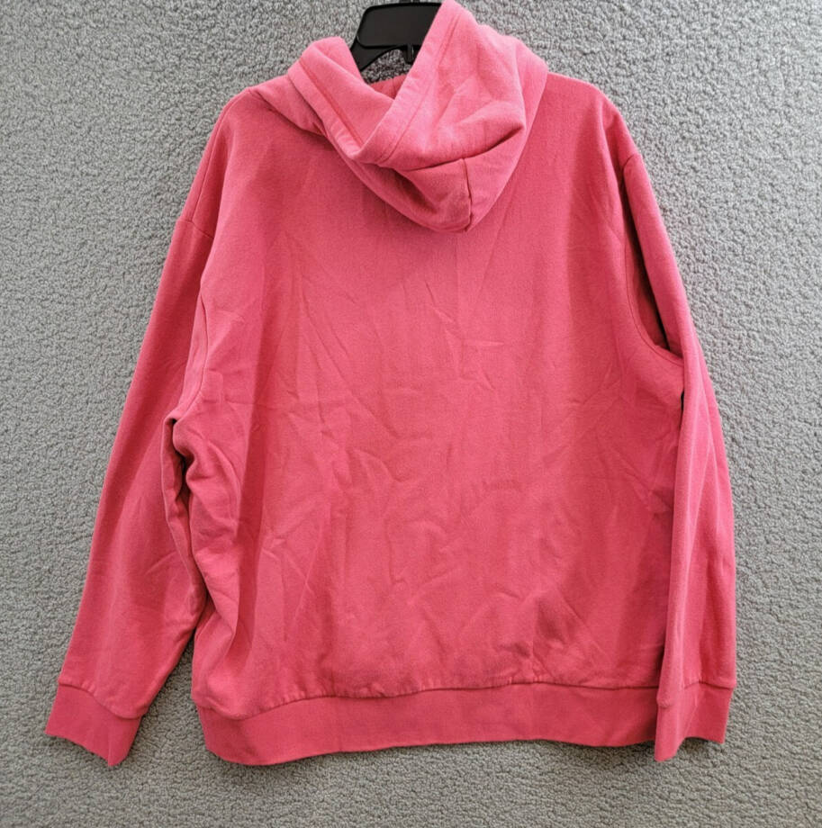Polo Ralph Lauren Logo Fleece Hoodie Men's XXL Light Red Kangaroo Pockets L/S