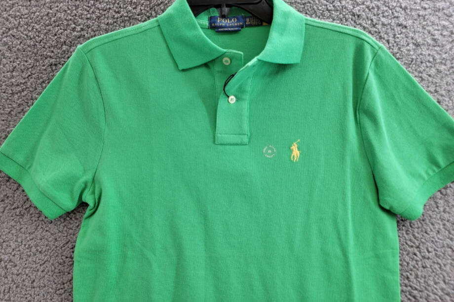Polo Ralph Lauren Custom Slim Fit Mesh Polo Shirt Men's XS Green Short Sleeve