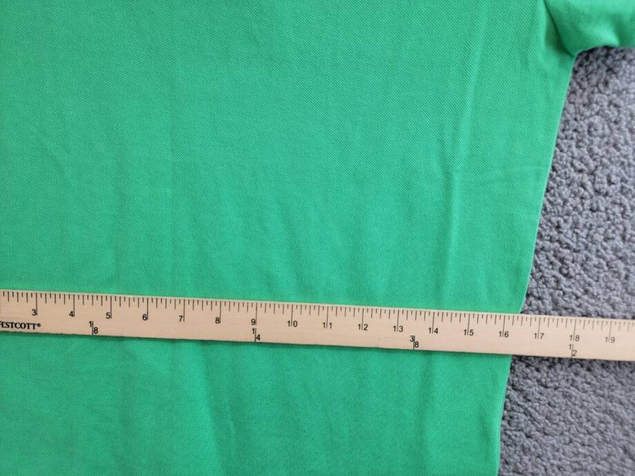 Polo Ralph Lauren Custom Slim Fit Mesh Polo Shirt Men's XS Green Short Sleeve