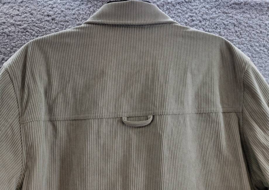 BASS OUTDOOR Relaxed Fit Corduroy Shirt Jacket Men S Overland Trek Point Collar