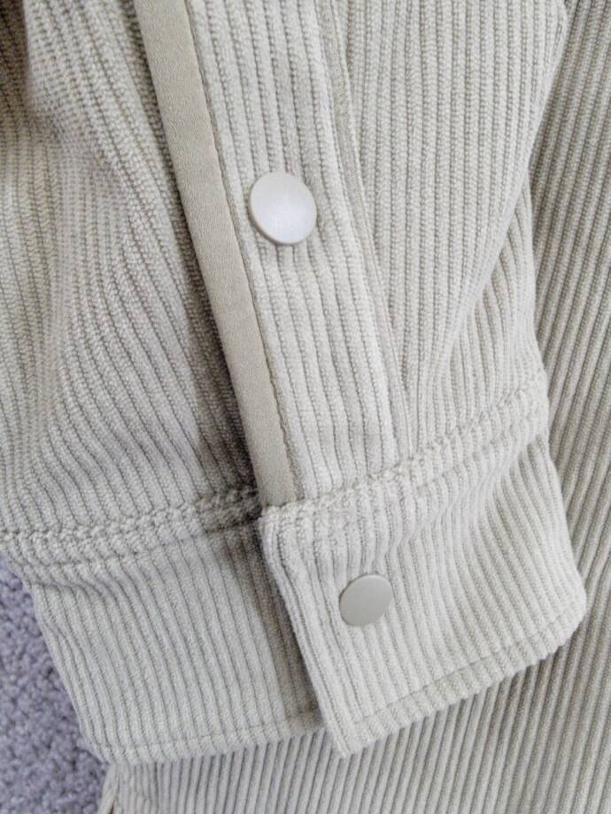 BASS OUTDOOR Relaxed Fit Corduroy Shirt Jacket Men S Overland Trek Point Collar