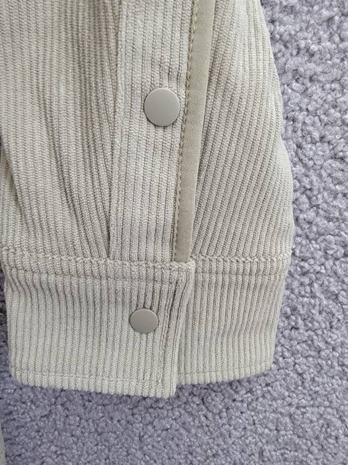 BASS OUTDOOR Relaxed Fit Corduroy Shirt Jacket Men S Overland Trek Point Collar