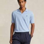 Polo Ralph Lauren Classic-Fit Polo Shirt Men's XS Blue Short Sleeves Pullover~